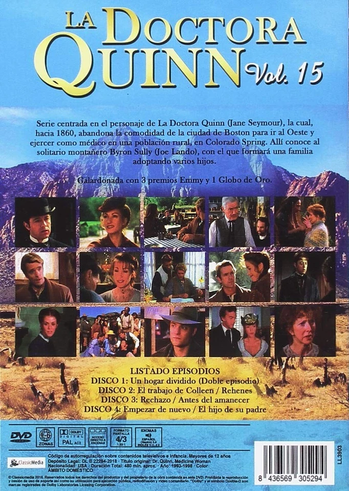 La Doctora Quinn - Volumen 15 [DVD] - Imagen 2 de 2