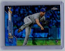 2020 Topps Chrome Update Sapphire Edition #U-105 Jake Newberry Rookie
