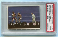 1963 Ed. Bruguera Enciclopedia Deportiva 72 Jack Dempsey Gene Tunney PSA 2 Card