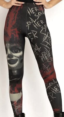 Blackmilk Annabelle Doll Conjuring - Her Soul Hwmf Leggings NWT - S