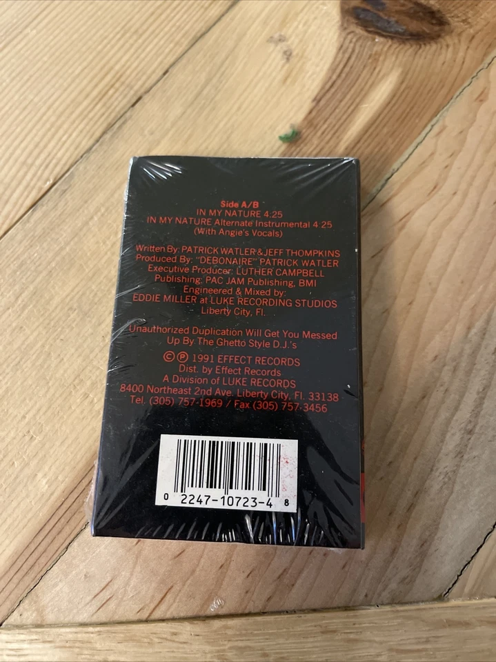 NOS Sealed Poison Clan In My Nature Cassette Single 1991 Foto 3 de 4