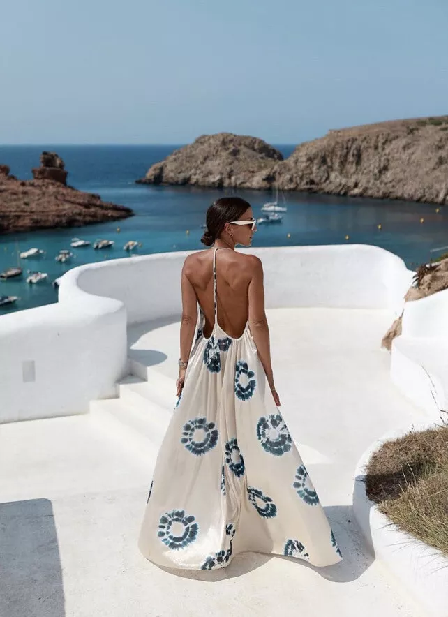 Beach dress zara hotsell