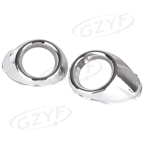 Car Front Fog Light Cover Surround Bezels Trim For Ford Focus 2012 2013 Silver - Picture 6 of 8