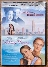 Maid in Manhattan / The Wedding Planner DVD Double Feature Movie - Brand New