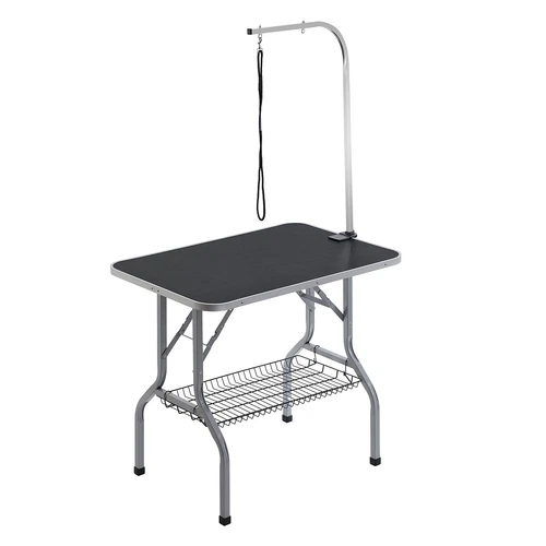 VEVOR Pet Dog Cat Grooming Table Arm with Clamp 915mm Foldable Adjustable Height