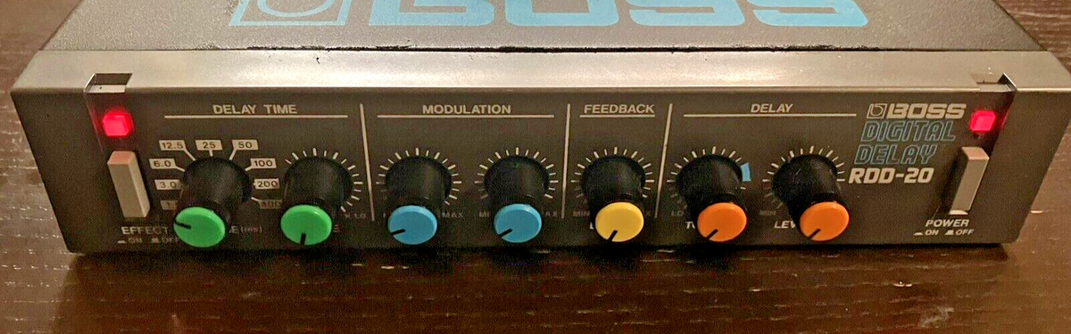 BOSS デジタルディレイ RDD-20 アダプター無し Boss RDD-20 Micro Rack