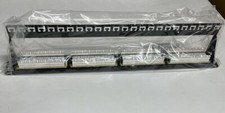 NEW Belkin F4P638-24-AB5 24-Port CAT6 Network Patch Panel Black ethernet
