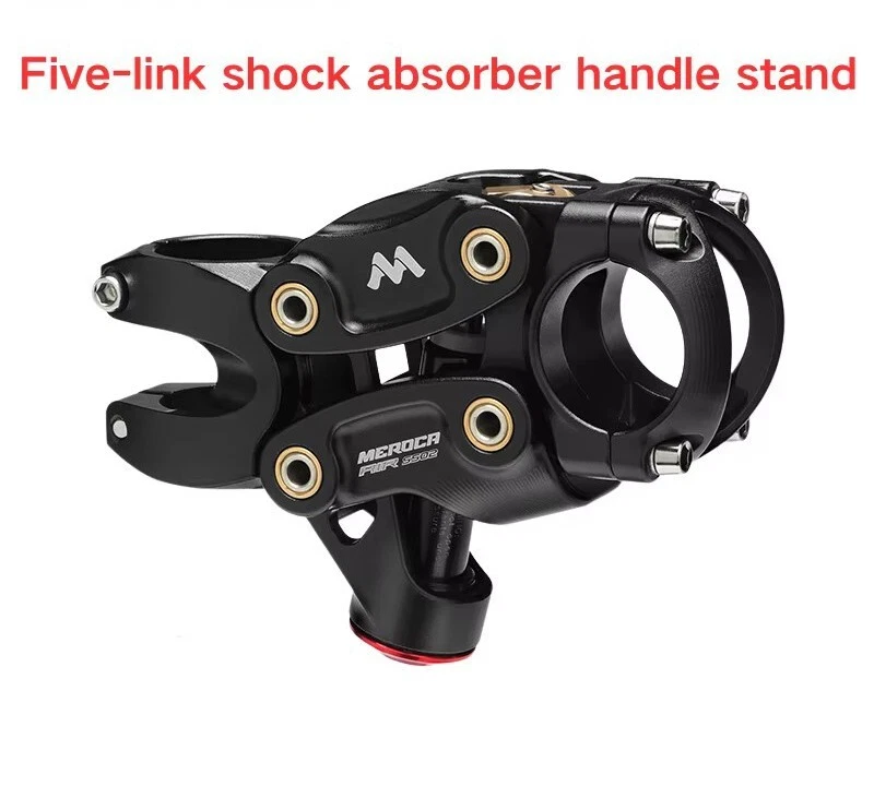 Manillar premium amortiguador Five-Link suspensión neumática MTB/carretera/grava Foto 2 de 4