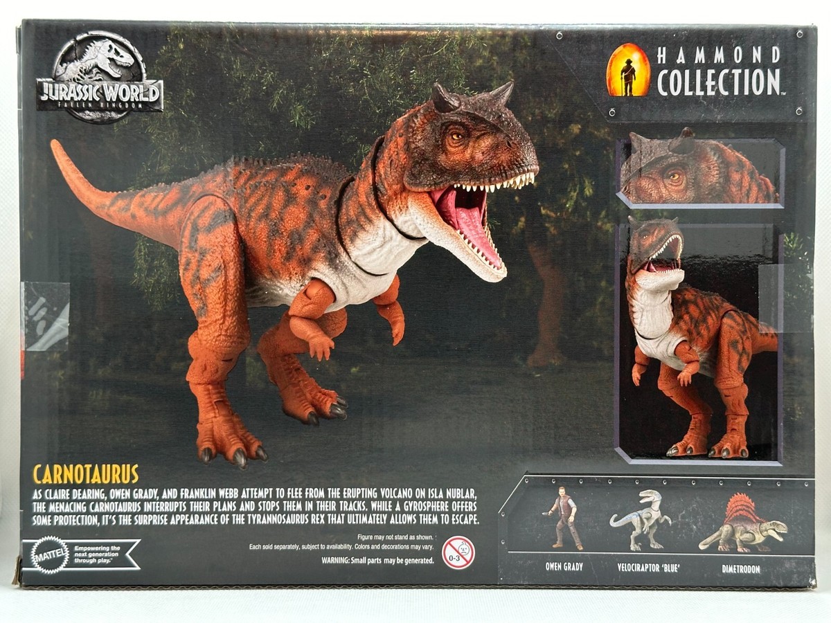 Jurassic World Hammond Collection Carnotaurus | eBay