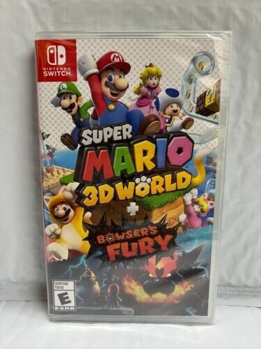Super Mario 3D World & Bowsers Fury Switch Brand New Game