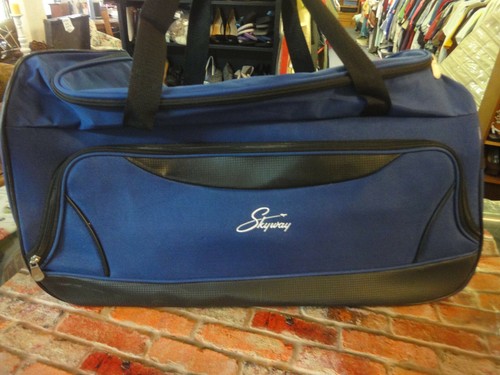 black rolling travel luggage duffle bag 