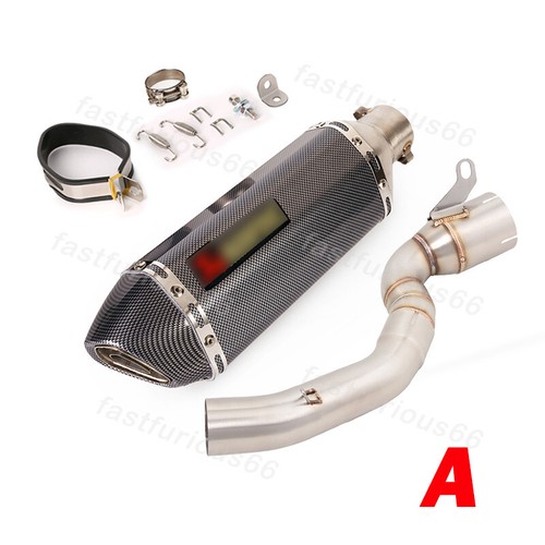 Exhaust Tips Muffler Mid Pipe Modified System For DUKE 200 2022 2021 2020 2023 - Picture 5 of 12