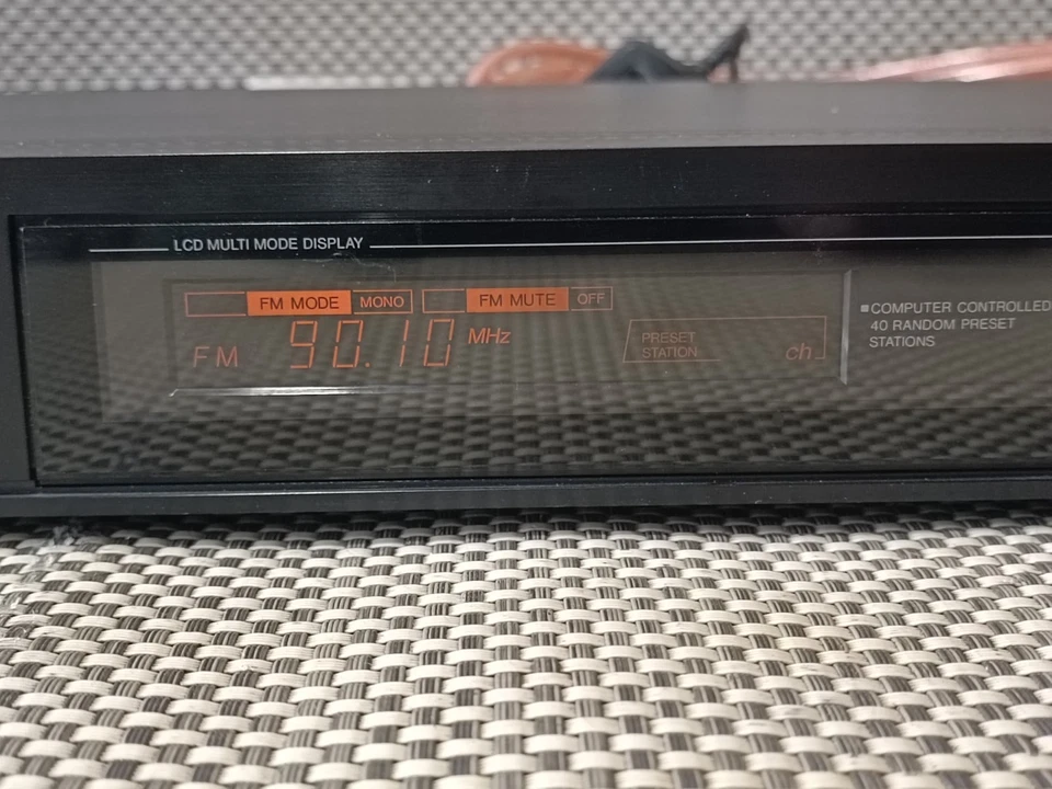 JVC FX-333BLK Computer Controlled Tuner Quarz Lock Radio Stereo Tuner - Bild 3 von 4