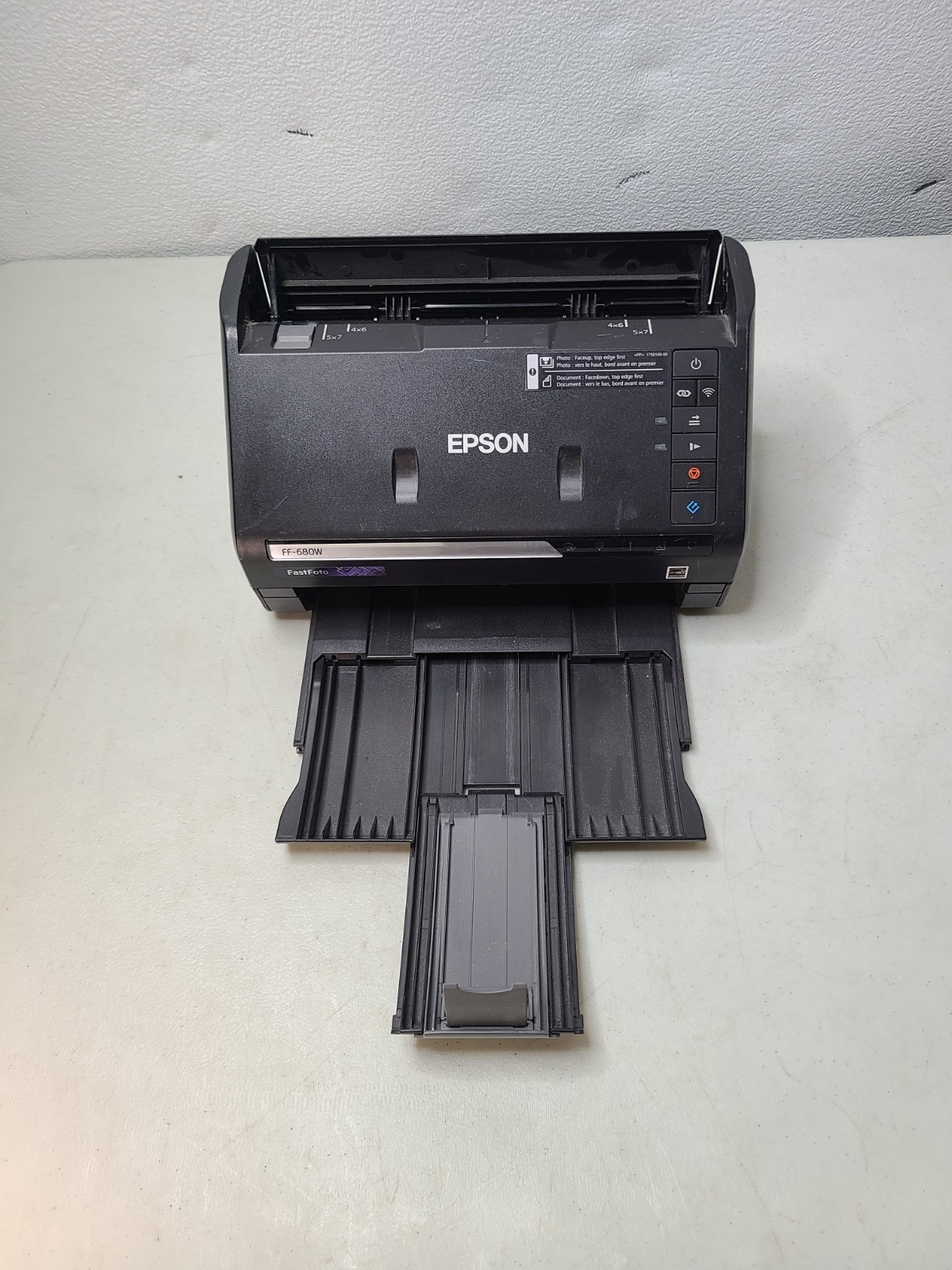 Epson FastFoto FF-680W Wireless Duplex Sheetfed Photo Scanner