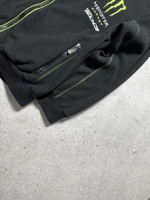 Monster Energy TECH3 ジャケット Monster Energy Full Zip Fleece Jacket Tech 3 Black Size L | eBay