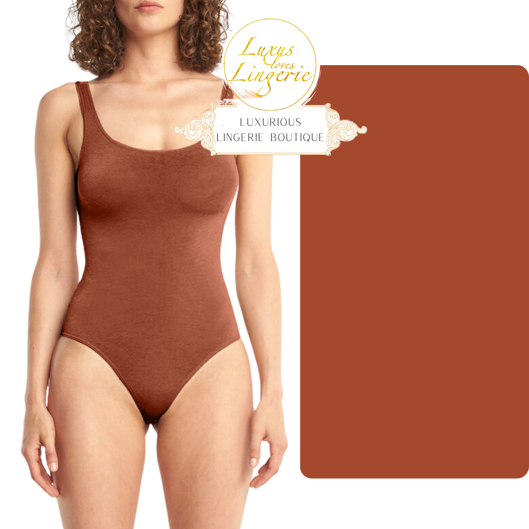 Jamaica String Body By Wolford L Bronze Brown Tulle Refinement Soft Shine