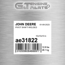 AE31822 PIVOT SHAFT-WELDED fits JOHN DEERE (Surplus Open Box)