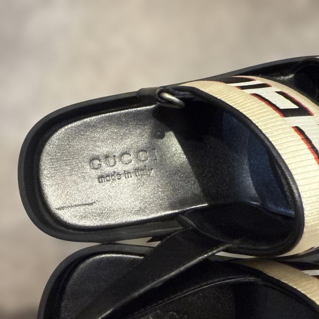 Gucci Mules Sandals Multicolor With Logo Size 7.5 US About8 For Men thumbnail 5