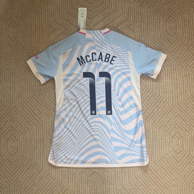 Authentic S 8-10 Arsenal McCabe Stella McCartney Damen-Auswärtsspielertrikot 23/24