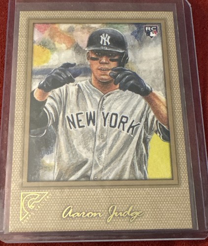 Aaron Judge [Canvas] #117 2017 Topps Gallery card