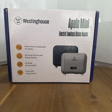 Mini calentador de agua eléctrico sin tanque Westinghouse Apolo ET003 (caja 10)