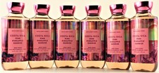 QTY 6 - Bath  Body Works COSTA RICA - PINK PINEAPPLE SUNRISE Body Wash Gel 10oz