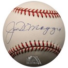 Joe DiMaggio Autographed Official Gene Budig American League Baseball - PSA/DNA