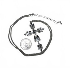 Rhinestone Cross Necklace