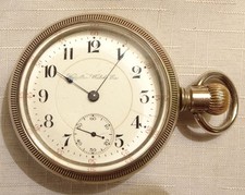 Hamilton Pocket Watch 18S 17J Serviced 1906 Antique Model 2 Grade 925