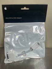 Free Shipping Lot of 3 Apple Video Adapter Mini-DVI to VGA -White M9320G/A 