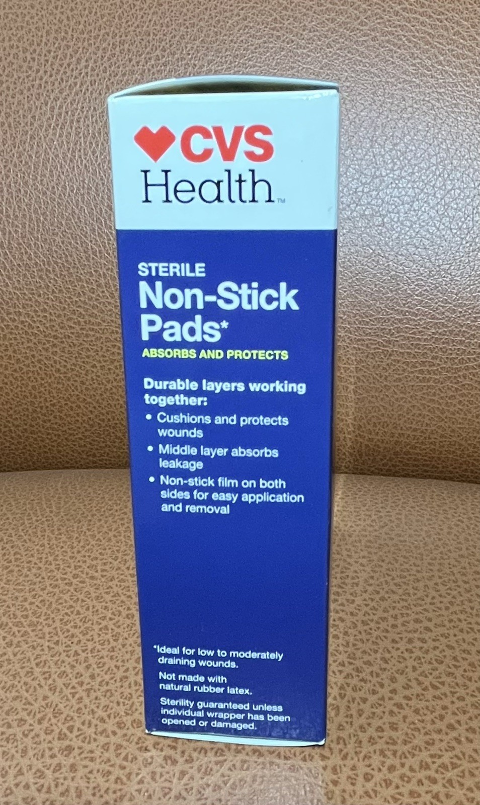 CVS Health Sterile Non-Stick Gauze Pads 3 X 4” 10 Total Pads New