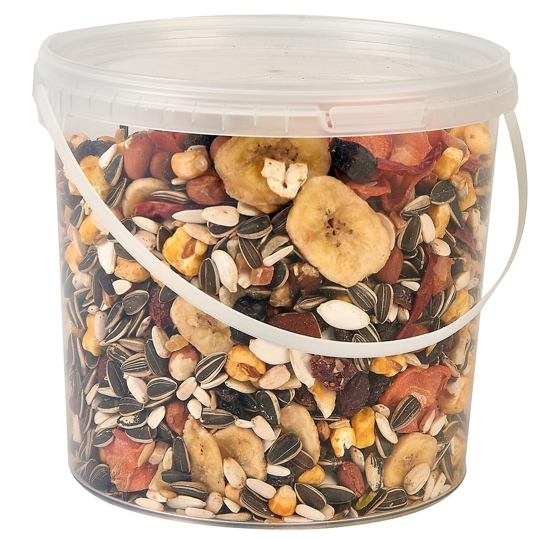 Premium Parrot Food (2.5L, Fruity Mix) 1 count (Pack of 1)