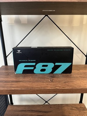 AULA F87 Wireless / wired Mechanical Keyboard,  Swappable Keys Cool led effects.