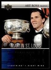 2004-05 Upper Deck Hardware Heroes Martin St. Louis Tampa Bay Lightning #AW2