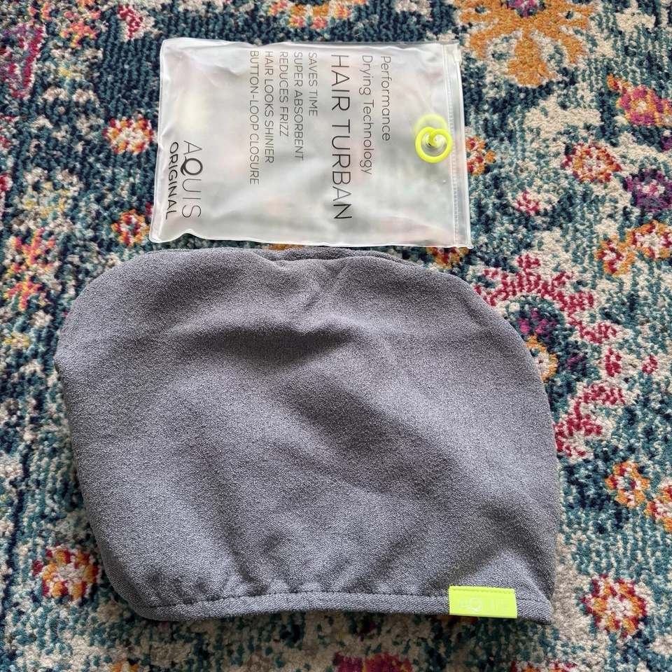 Aquis Original Hair Turban NEW Polyester Blend Quick Drying - Image 3 of 4