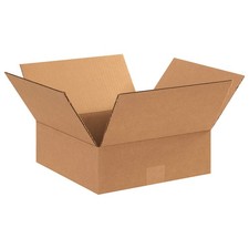 GRAINGER APPROVED 11R330 PK 25 Shipping Box,12x12x4 in 11R330