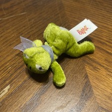 Muñeca Bratz Fiesta de Pijamas Yasmin’s Original Rana Mascota Verde Juguete de Peluche Suave