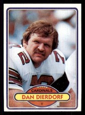 1980 Topps #316 Dan Dierdorf St. Louis Cardinals
