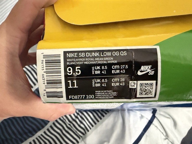 Nike SB Dunk Low Sandy Bodecker US 9.5