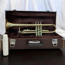 Yamaha YTR-2320E Trumpet with Case, Untested, Slight Wear