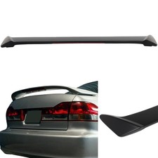 Rear Spoiler Wled 3rd Brake Light For Honda Accord 1998-2002 Matte Black