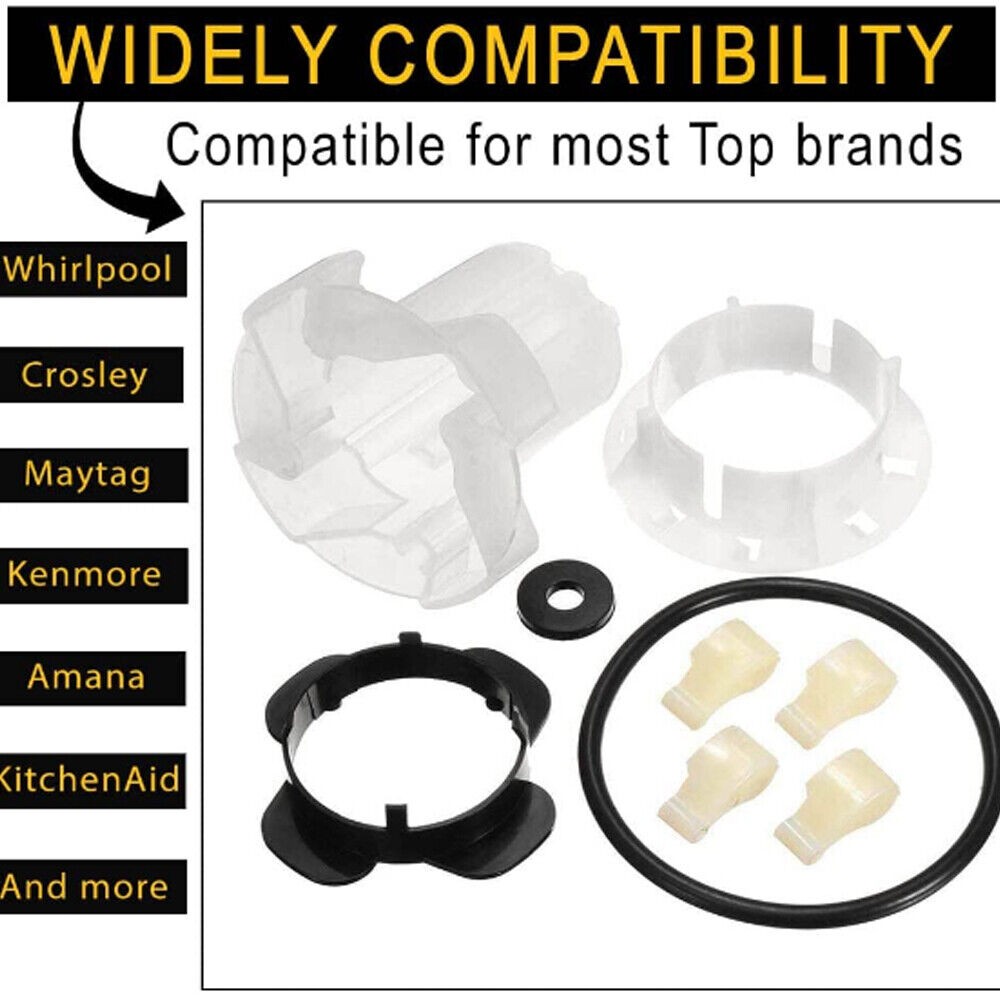 Washer Agitator Repair Kit for Whirlpool Kenmore Roper Washing Machine 285811 US