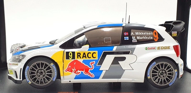 IXO Escala 1/18 18RMC070C - Volkswagen Polo R WRC #9 Rally 2013 A.Mikkelsen Foto 3 de 4