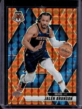 2024-25 Panini Mosaic Jalen Brunson Orange Mosaic #/249 Knicks