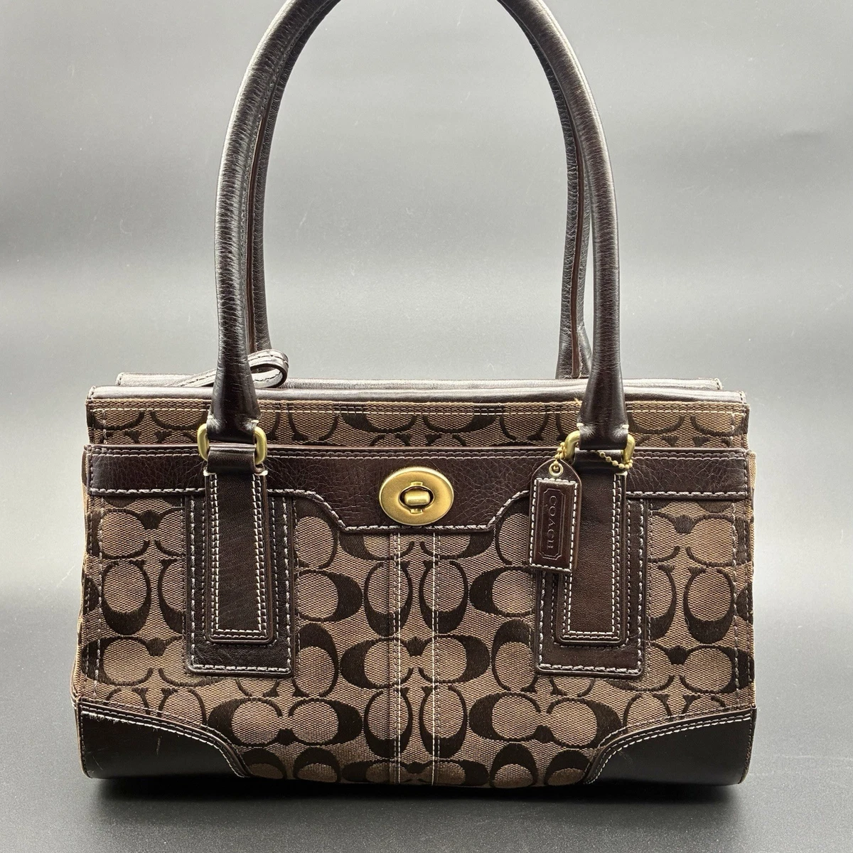 Coach Hampton Satchel/Top Handle Bag Small Bags & Handbags for
