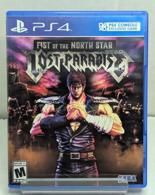 Fist of the North Star Lost Paradise PS4 PlayStation 4 MISSING INSERTS