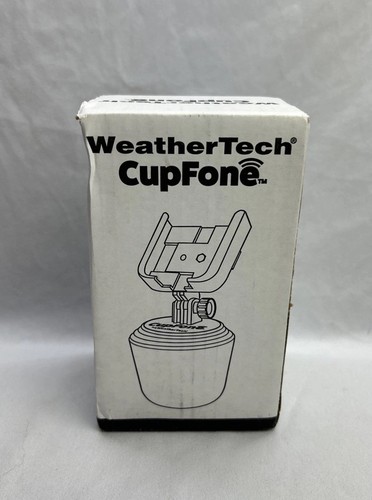 WeatherTech CupFone Universal Adjustable Cell Phone Cup Holder Car Mount New - 第 1/6 張圖片