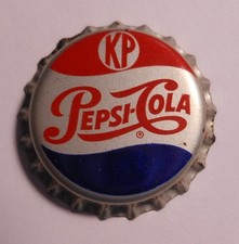 Vintage Pepsi Cola "KP"..cork..used..SODA BOTTLE CAP 