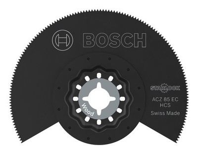 Bosch Line ACZ 85 EC Holz Segmentsägeblatt, Starlock, 85 mm - 1er Pack