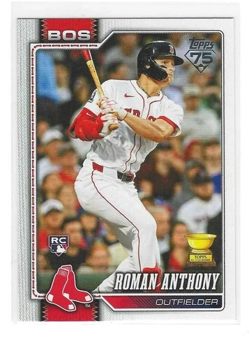 2026 Topps Series 1 Roman Anthony TASR Rookie Card #189